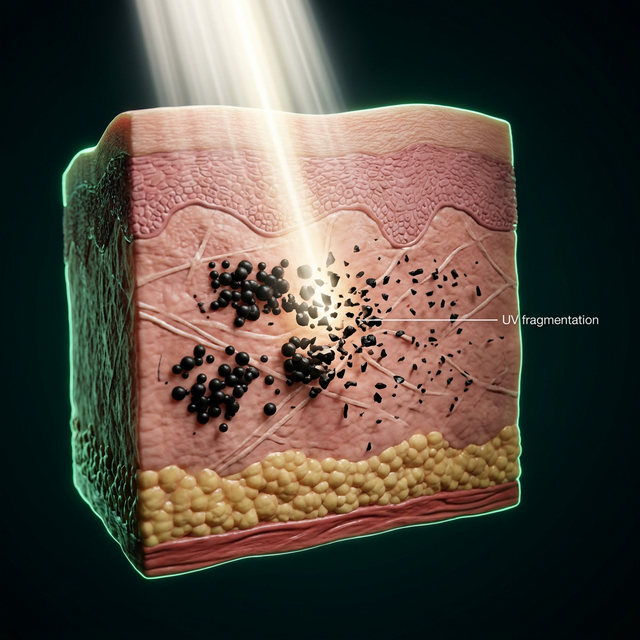 Fotólisis molecular: Cómo el sol desintegra lentamente tus tatuajes