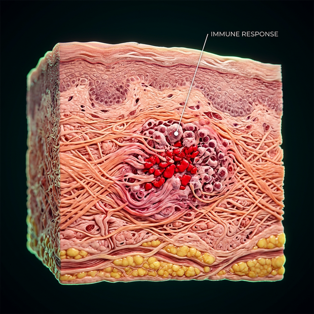 Rojos Prohibidos: Reacciones autoinmunes años después de tatuar